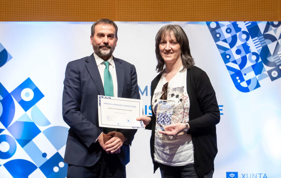El centro de salud de Cedeira recibe el premio de la Xunta a la mejor Asistencia á cronicidade