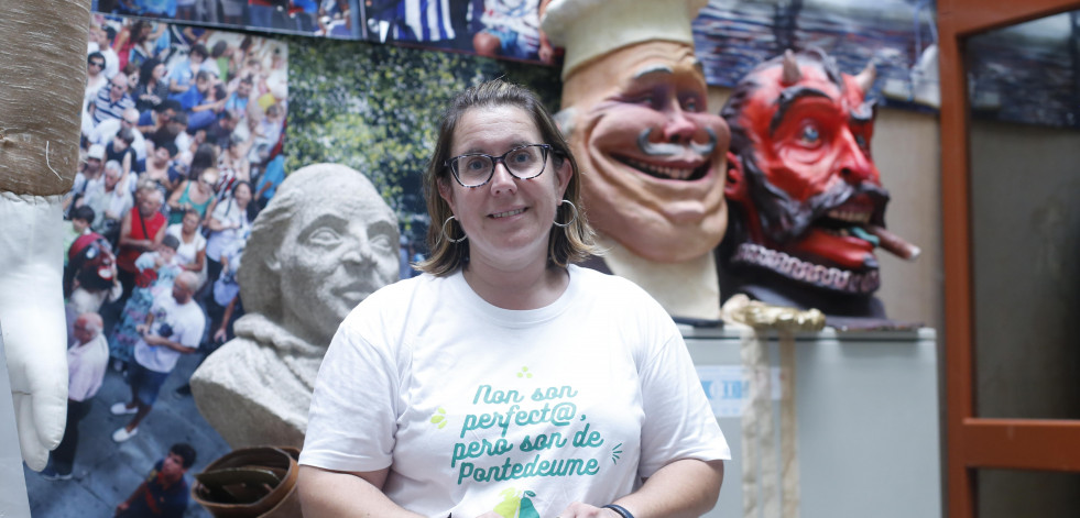 Alejandra Bellón, edila de Cultura de Pontedeume | “Queremos que el pueblo entero sea partícipe de Vila do Libro”