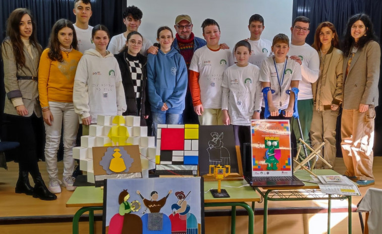 Las Meninas más inclusivas llegarán a Canido gracias a escolares de Fene