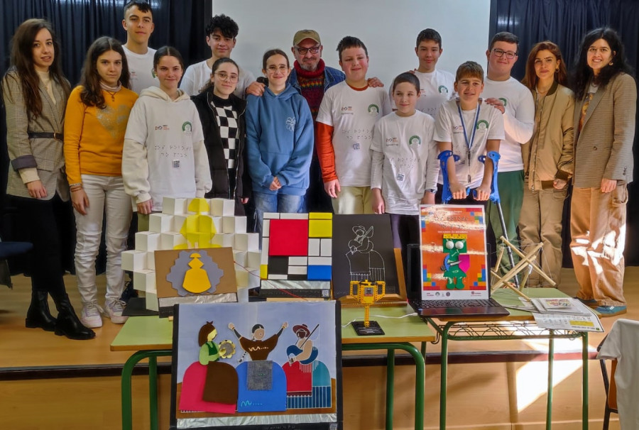 Las Meninas más inclusivas llegarán a Canido gracias a escolares de Fene