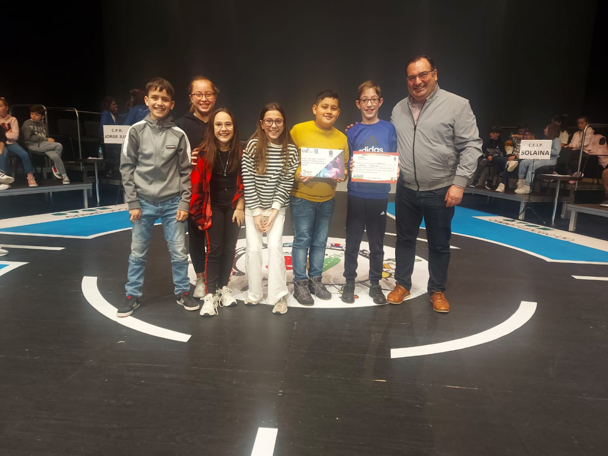 Primeiro premio Olimpiadas Escolares Naron