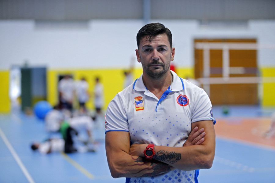 Pablo G. Parga, técnico del Voleibol Aldebarán San Sadurniño: “La gente quería más y al final estamos en la fase de ascenso”