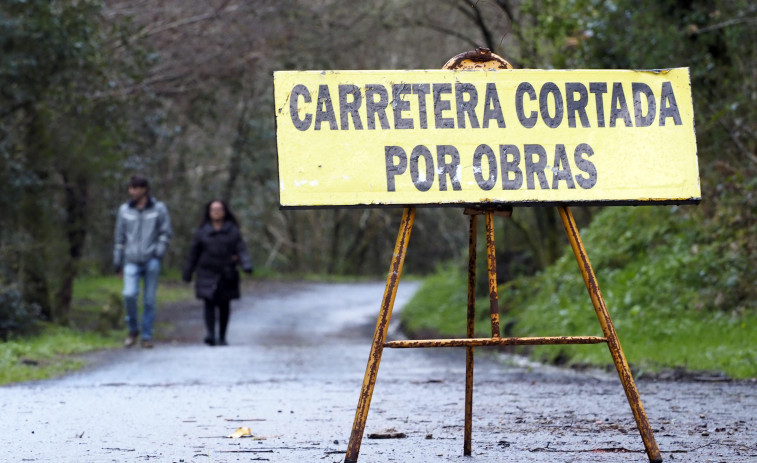 La Xunta culmina las obras en la carretera de acceso al monasterio de Caaveiro, en las Fragas do Eume