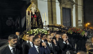 Viernes de Dolores en Ferrol: traslado del Cristo de la Misericordia y la Dolorosa