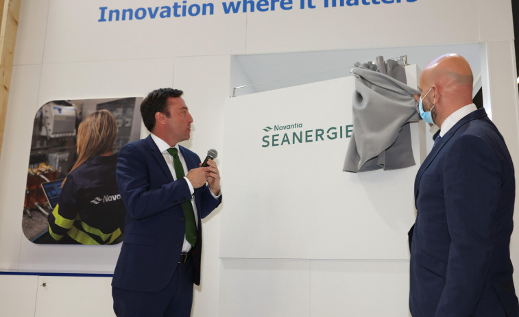 Navantia celebra en la feria WindEurope el segundo aniversario de su marca comercial “verde”, Seanergies