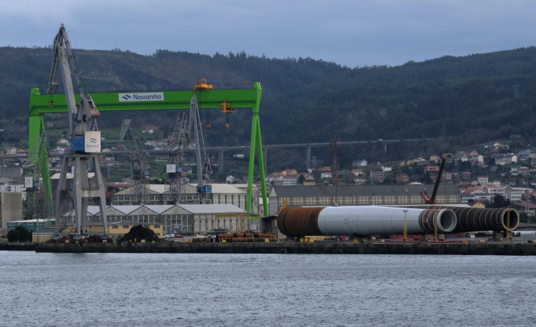 Navantia inicia la licitación para la construcción de un muelle en el astillero de Fene