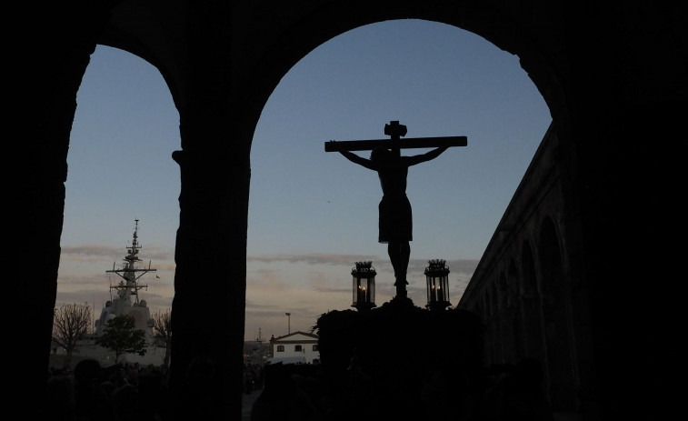 El Cristo que no quiso marcharse de Ferrol