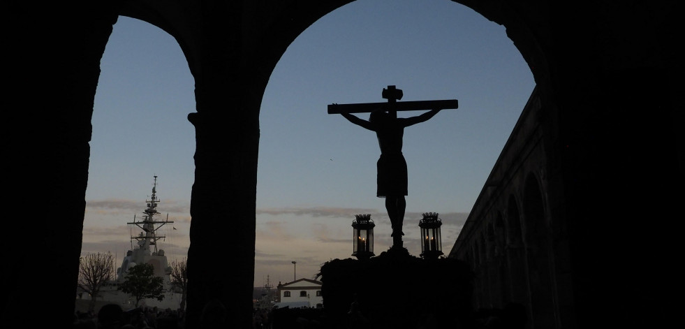 El Cristo que no quiso marcharse de Ferrol