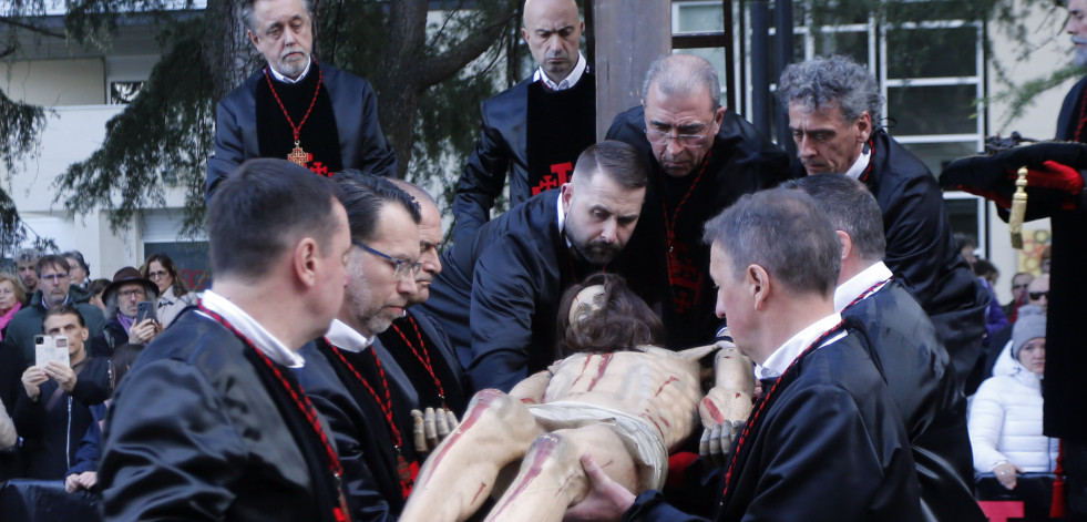 Acto del Desenclavo y Santo Entierro. Semana Santa Ferrol