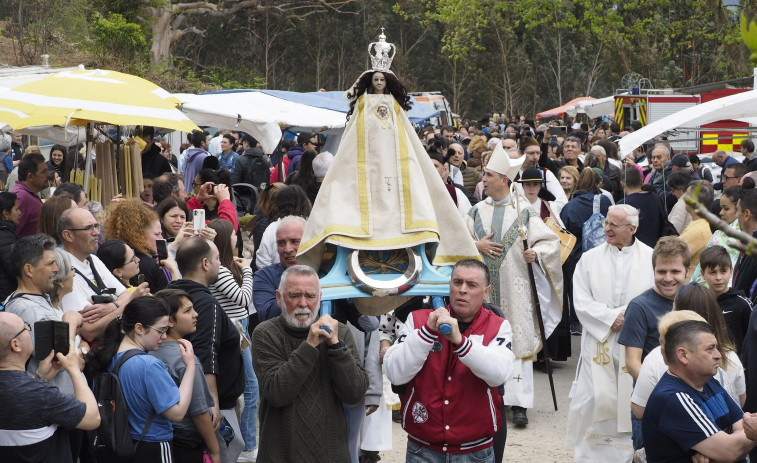 Cita con la Virgen del Nordés el Lunes de Chamorro en la primera romería de la primavera gallega