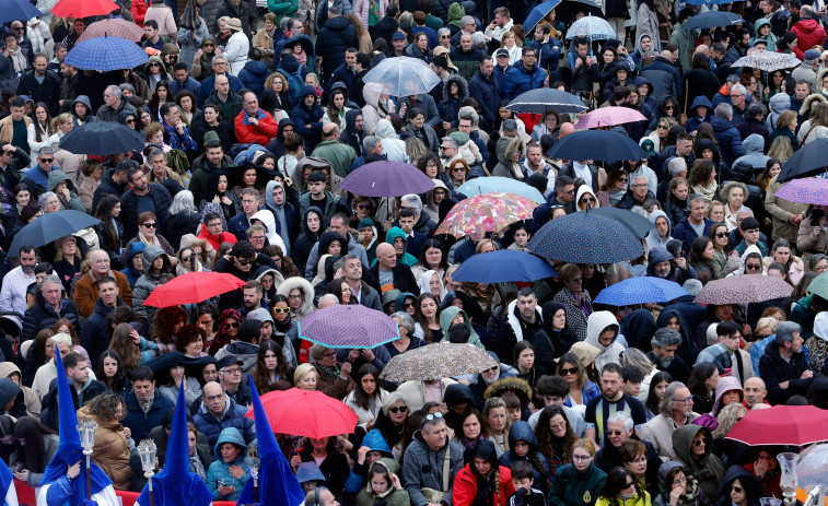 Sabor agridulce para despedirse de una Semana Santa más corta de lo normal por culpa de la lluvia