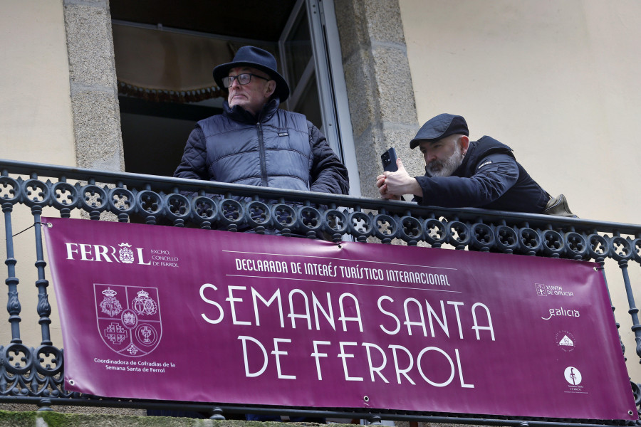 El mundo cofrade de Ferrol llora la muerte de Justo Brotons Rey, un histórico de la Semana Santa