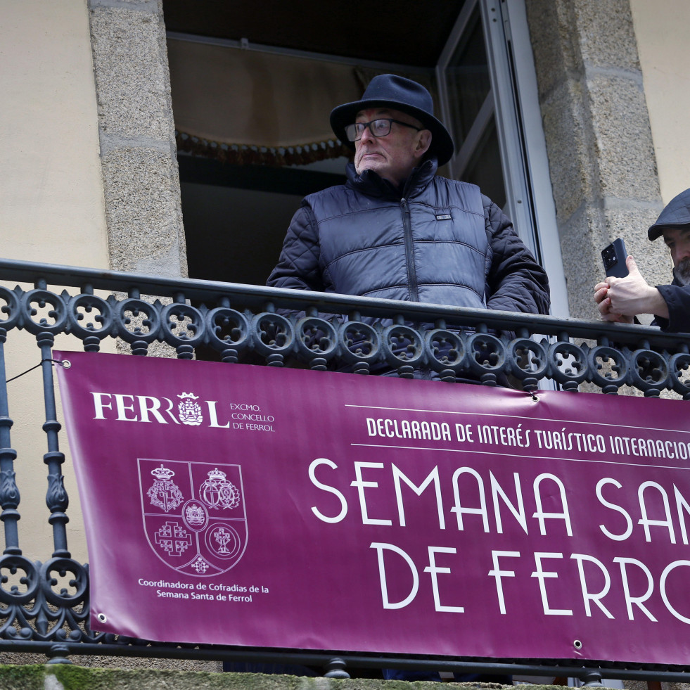 El mundo cofrade de Ferrol llora la muerte de Justo Brotons Rey, un histórico de la Semana Santa