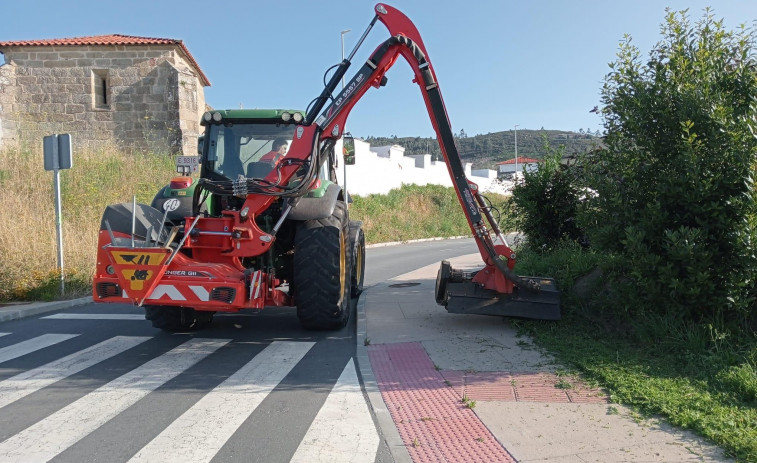 Desbloqueo de la licitación de la limpieza de cunetas en las vías rurales