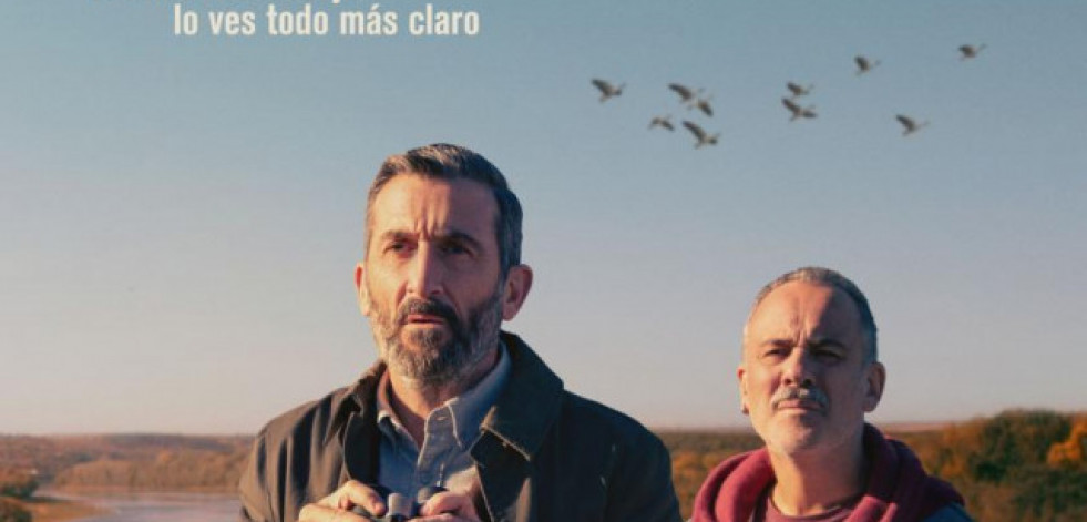 La comedia española 'Pájaros', protagonizada por Javier Gutiérrez y Luis Zahera, llega este viernes a los cines