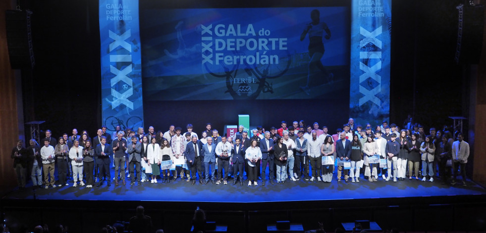 Gala do Deporte Ferrol: todos os premiados