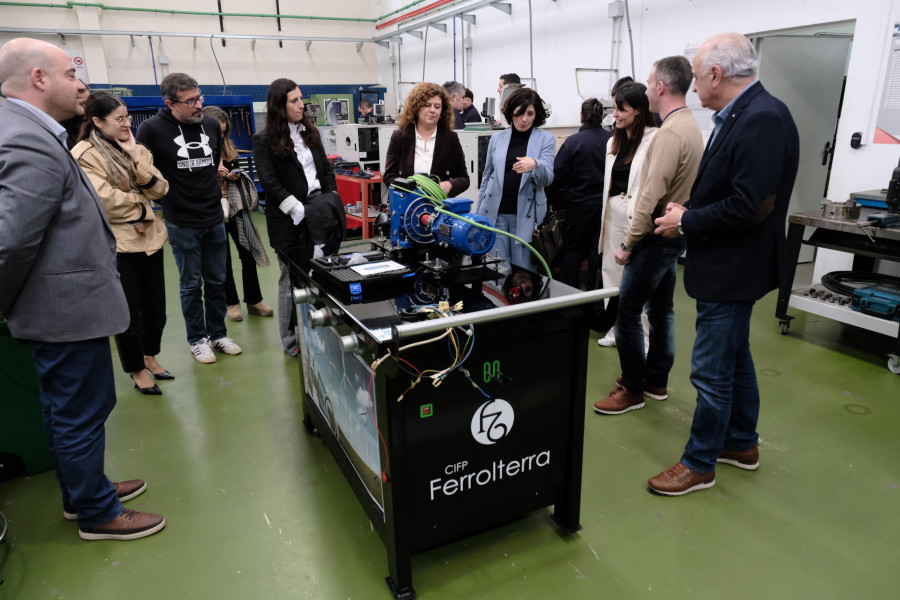 Repsol aborda con 100 alumnos del CIFP Ferrolterra los retos energéticos