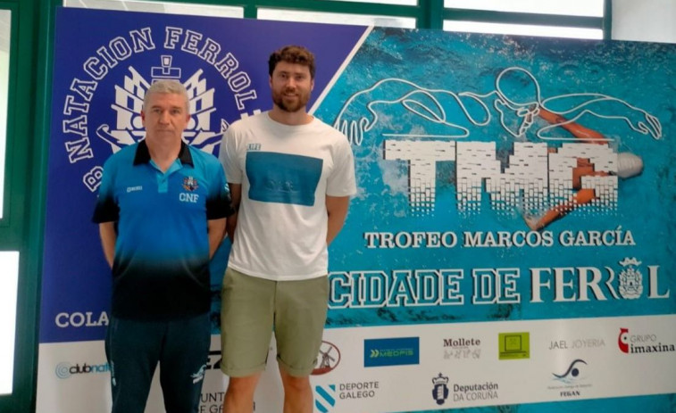 Marcos García, internacional del Natación Ferrol: “La época de nadador me lo enseñó casi todo para estar donde estoy”