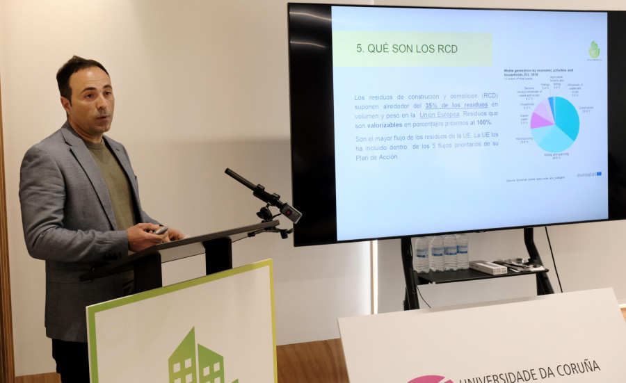 Viratec presenta en Ferrol el proyecto Smart2ReDuCe de economía circular de RCD