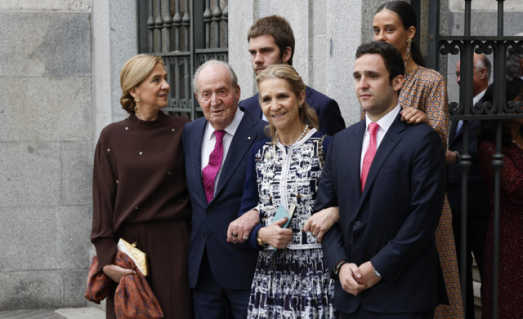 El rey emérito, uno de los protagonistas de la boda del alcalde de Madrid