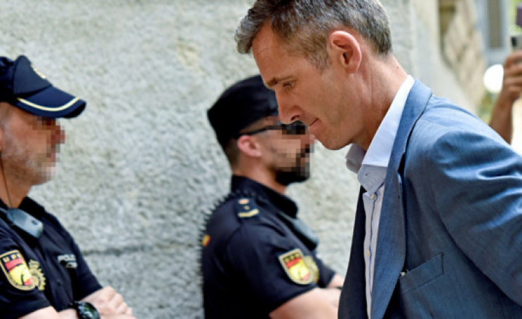 Urdangarin se libera de su condena