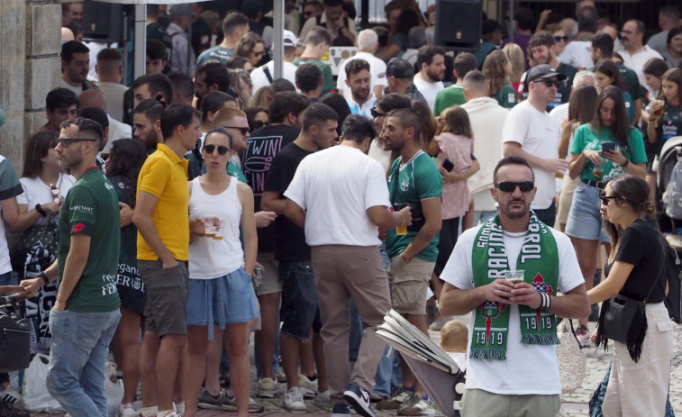 Un domingo verde en el remodelado Rancho da Praça