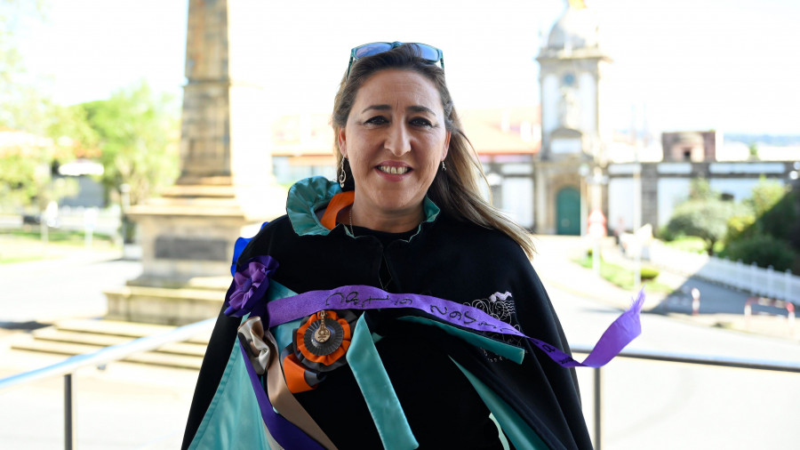 Helga Patiño, presidenta de Só Elas: "Ahora no se entienden Las Pepitas sin la rondalla de mujeres"