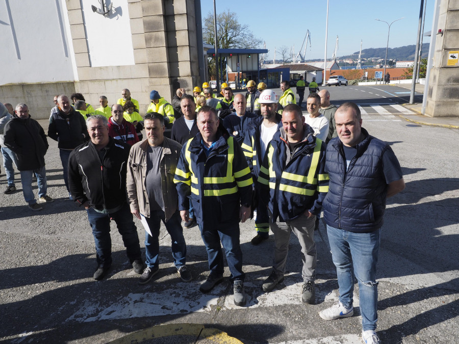 Los trabajadores de las auxiliares del naval, en pie de guerra por los acuerdos salariales