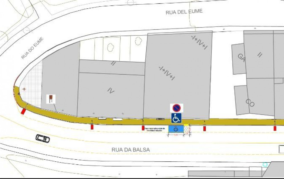 As Pontes invertirá 109.000 euros en la mejora de la accesibilidad de la calle da Balsa