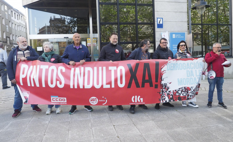 Los sindicatos exigen la concesión del indulto para el exsecretario comarcal de la CIG