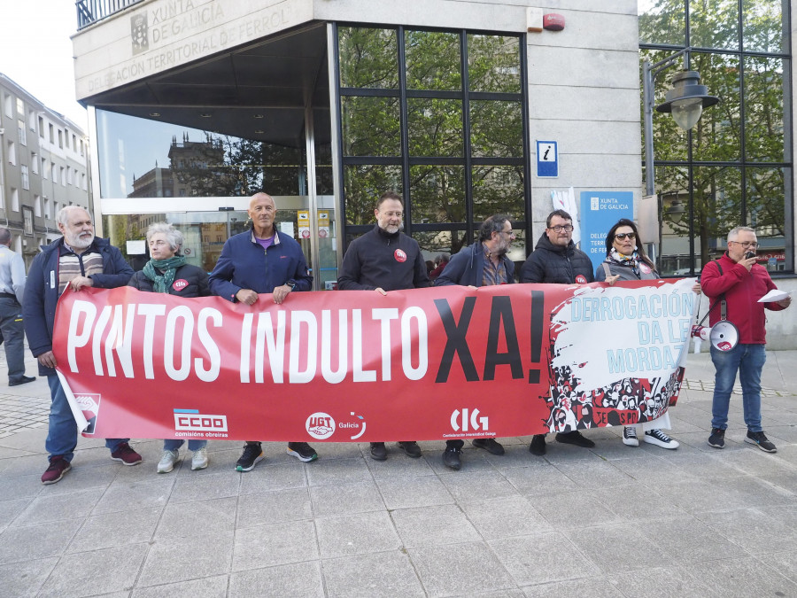 Los sindicatos exigen la concesión del indulto para el exsecretario comarcal de la CIG