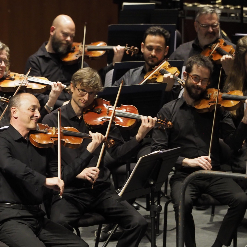 La Orquesta Sinfónica de Galicia actuó en el Auditorio de Ferrol