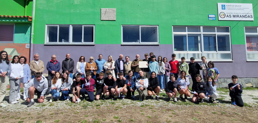 Los escolares del CPI As Mirandas de Ares podrán medir el tiempo con el sol