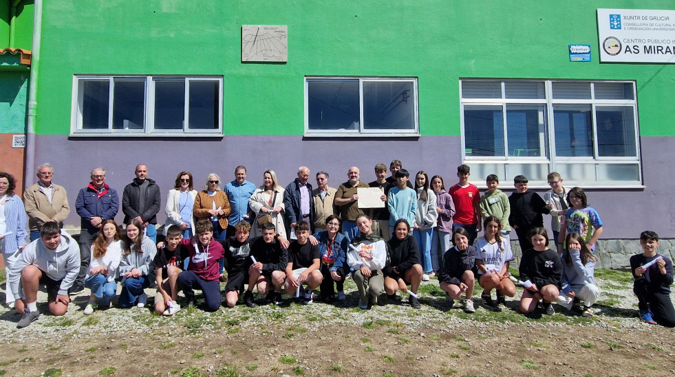 Los escolares del CPI As Mirandas de Ares podrán medir el tiempo con el sol