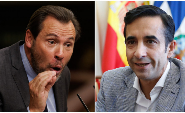 La réplica de Rey Varela al tuit del ministro Óscar Puente sobre el tren Ferrol-Oviedo