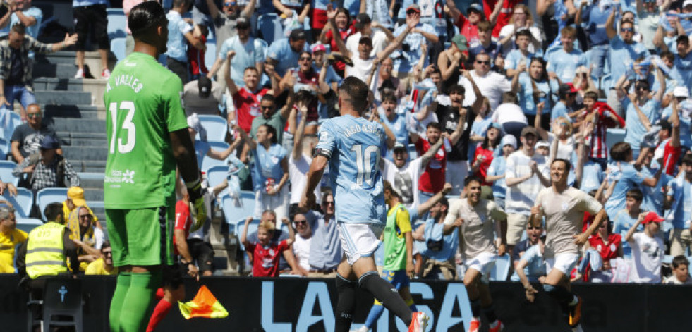 Aspas acerca al Celta a la permanencia (4-1)