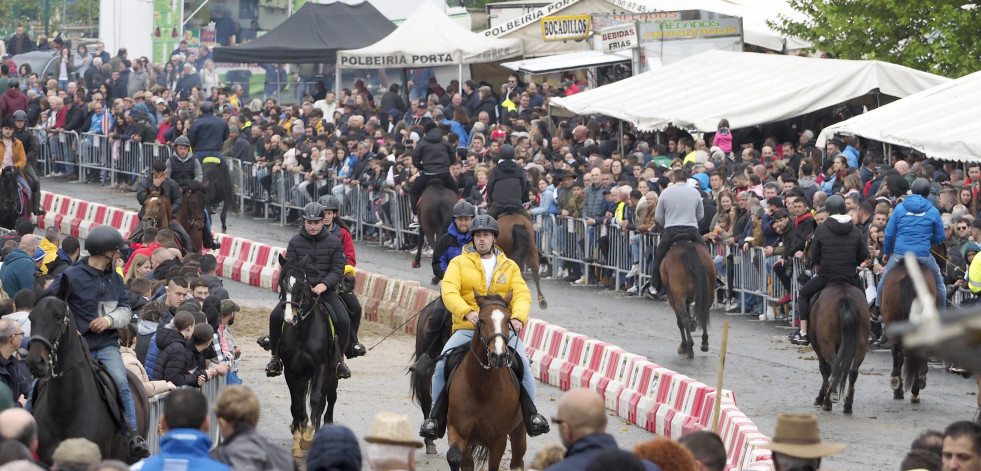 Moeche prepara su cita con los caballos