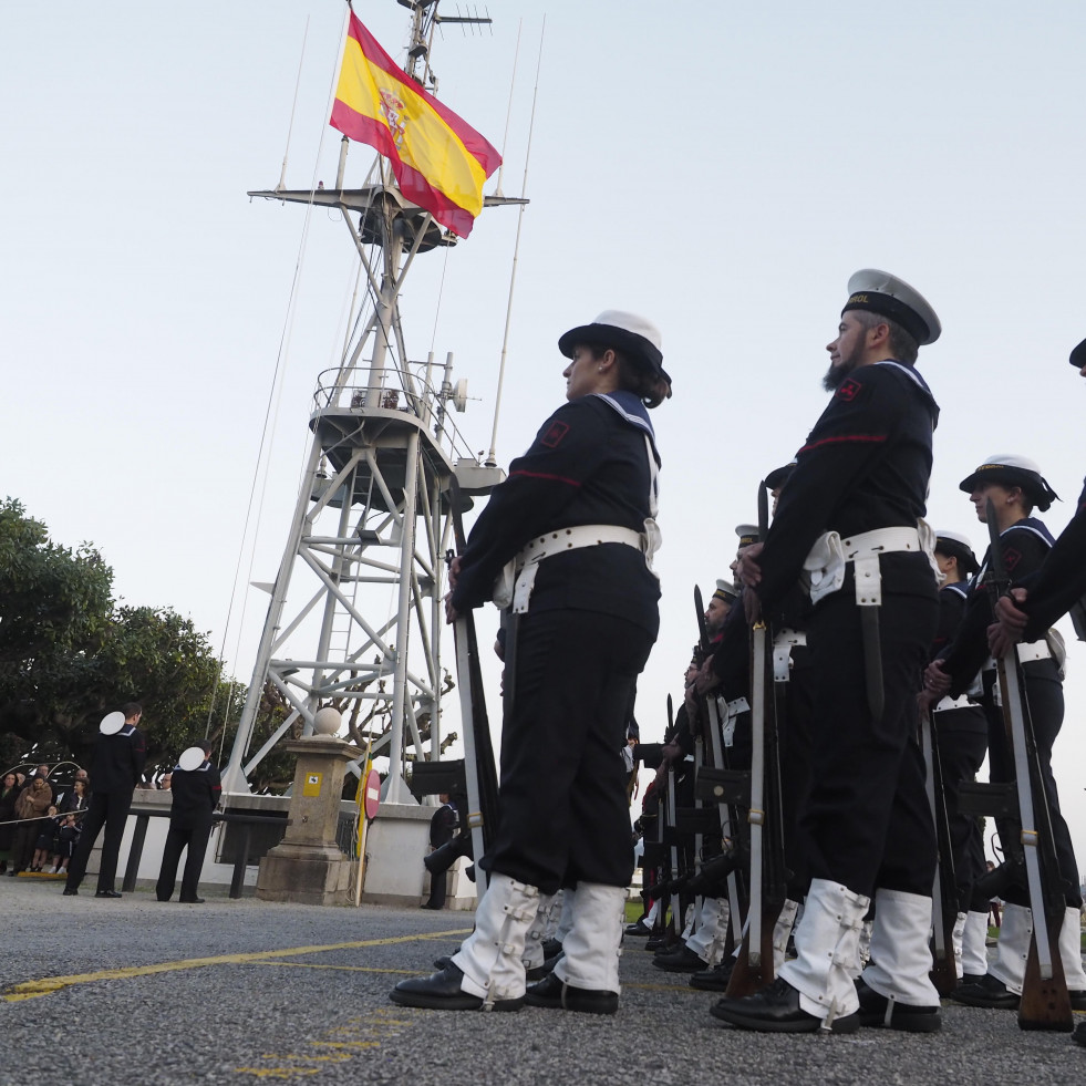 El Palacio de Capitanía acoge hoy un nuevo arriado solemne de bandera