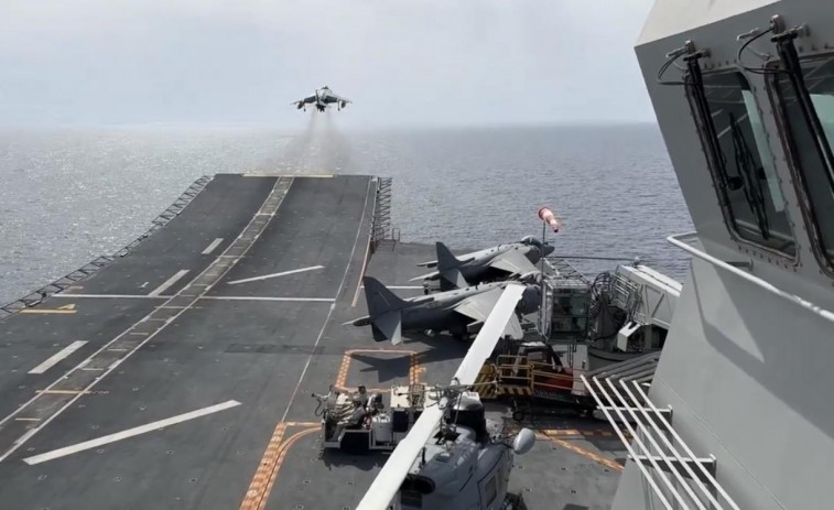 La operación militar “Dédalo 24” sigue su curso en aguas del Mediterráneo