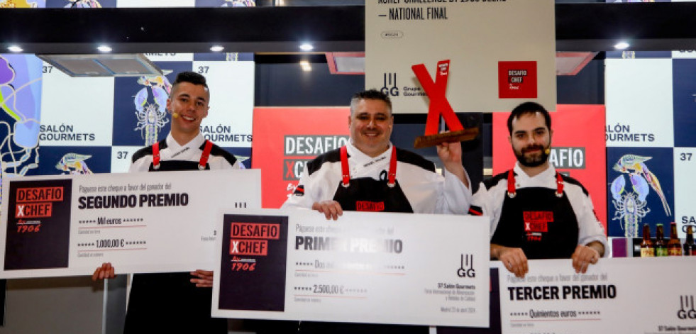 Adrián Espiño, jefe de cocina de BIDO, subcampeón de la final nacional del Desafío X Chef de Cervezas 1906