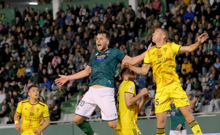 Racing de Ferrol contra el Mirandés otra oportunidad perdida