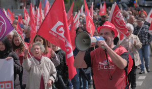 Primero de Mayo en Ferrol: así han sido las manifestaciones que recorrieron la ciudad