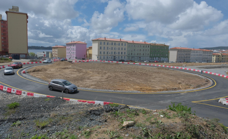 Abiertos los nuevos accesos por las obras de humanización de la avenida de As Pías