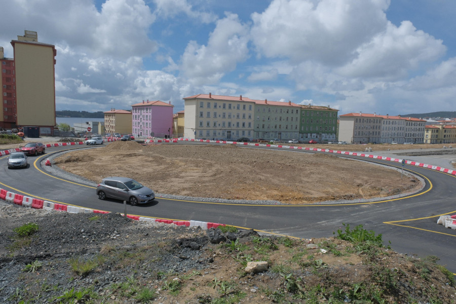 Abiertos los nuevos accesos por las obras de humanización de la avenida de As Pías