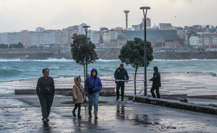 Alerta amarilla en A Coruña, Pontevedra y Lugo este viernes