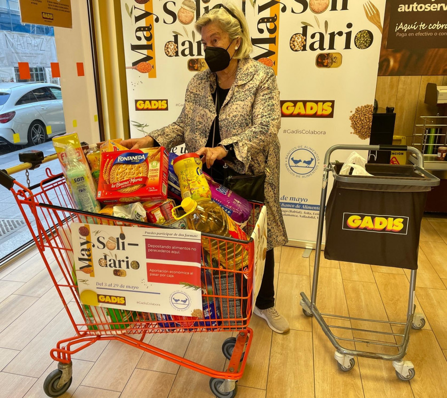 Comienza el Mayo Solidario en los supermercados Gadis de la zona