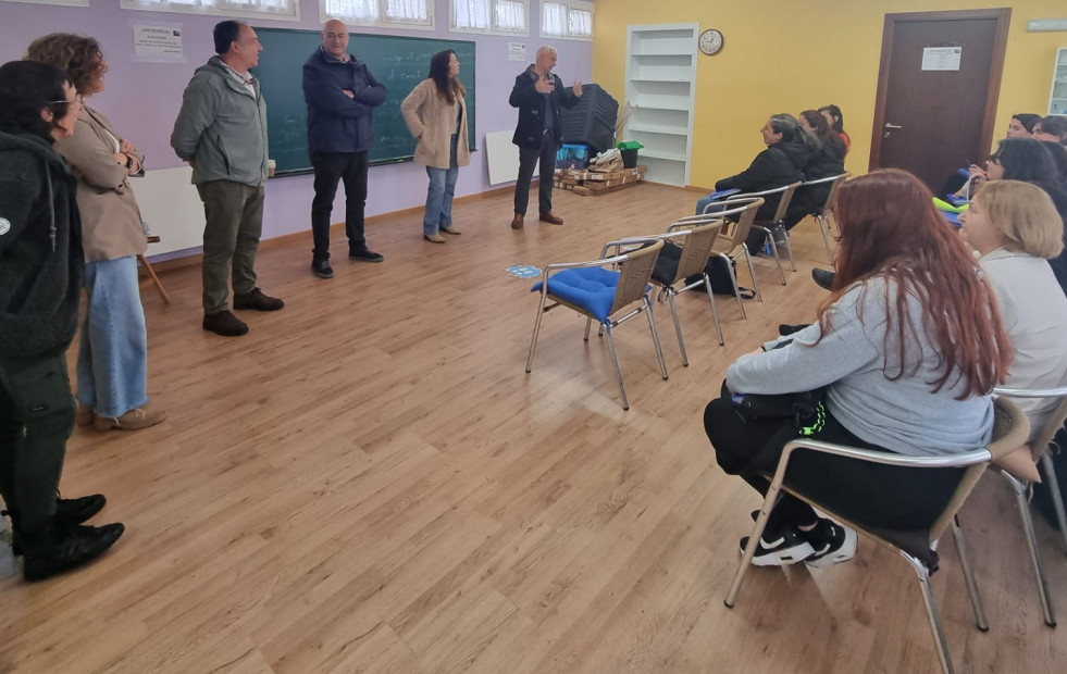 Valdoviño estrena el local de Sequeiro como centro de formación para el empleo