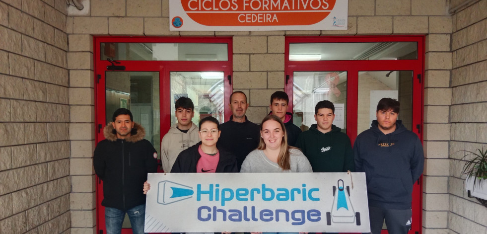 Alumnado de Cedeira participará este año en el ‘Hiperbaric Challenge’