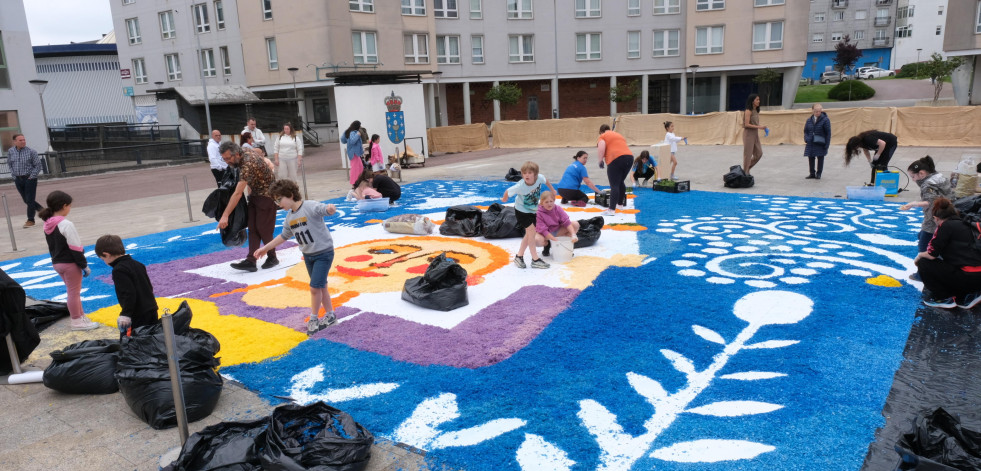 Narón da la bienvenida de manera oficial a la primavera con la tradicional Festa dos Maios