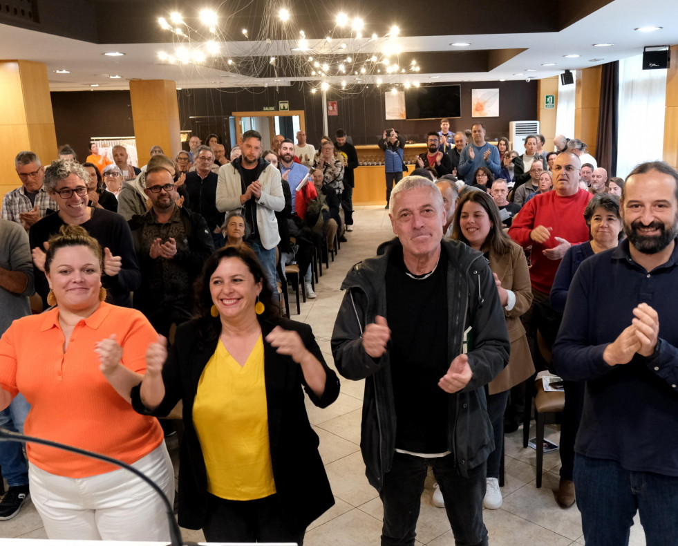 Ana Miranda acto público Narón Daniel Alexandre